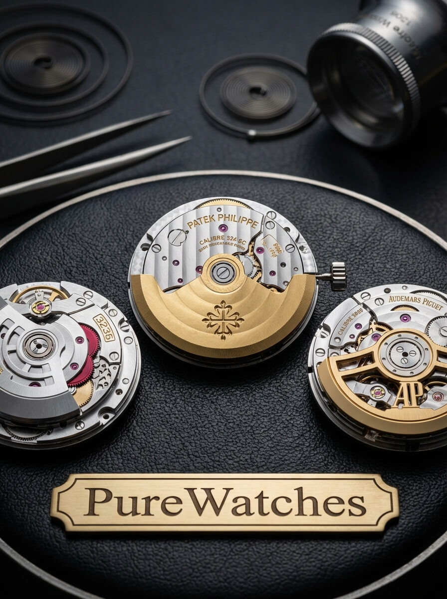 TicklyWatches equipped with clone 3135 4130 3235 movements