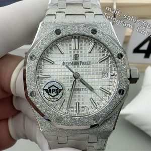AP 15400 Frosted Gold Replica – APS Factory Royal Oak 41mm