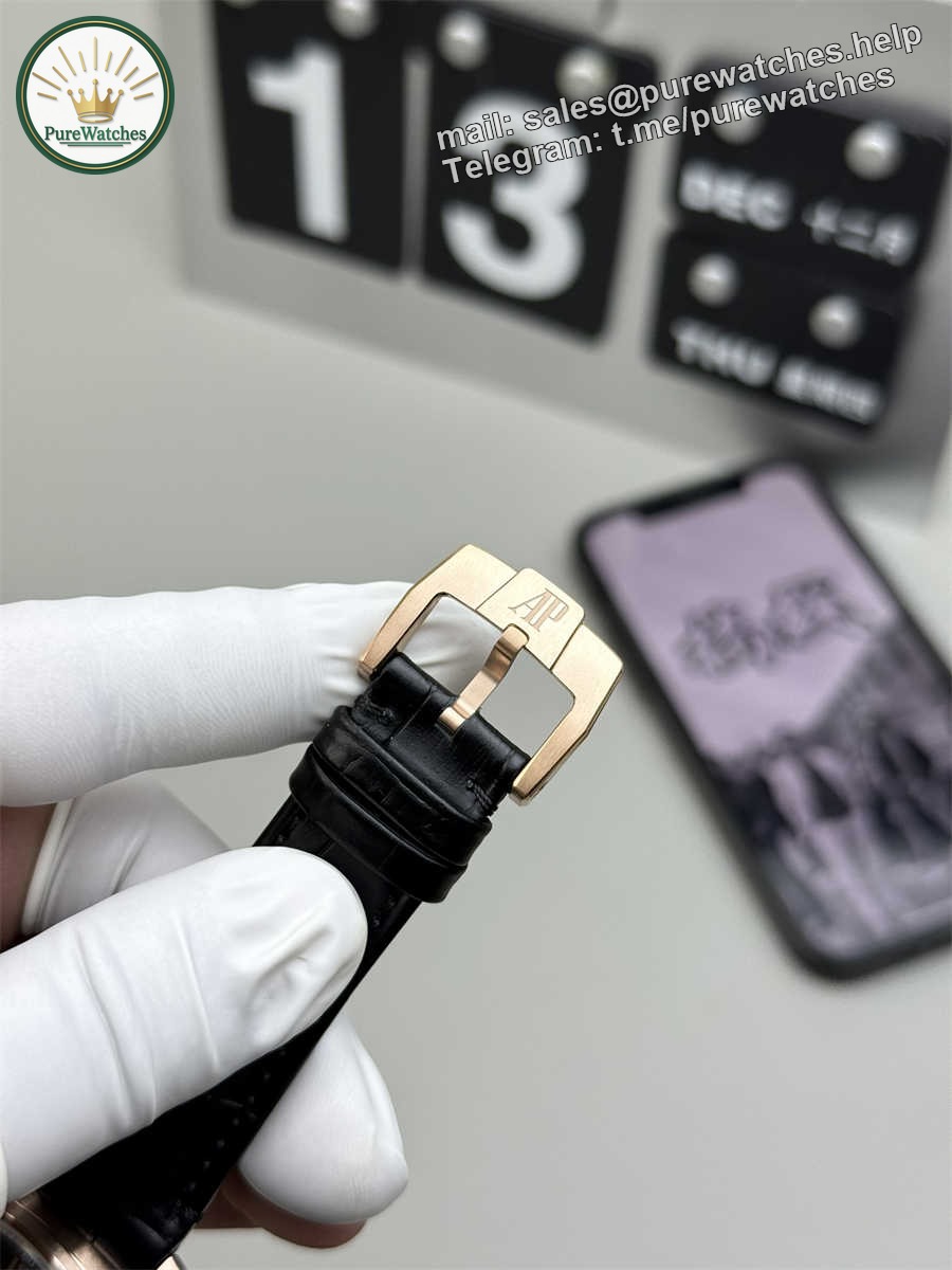 Audemars Piguet 15210 Replica – APS Factory CODE 11.59 Rose Gold 41mm Super Clone - Image 6