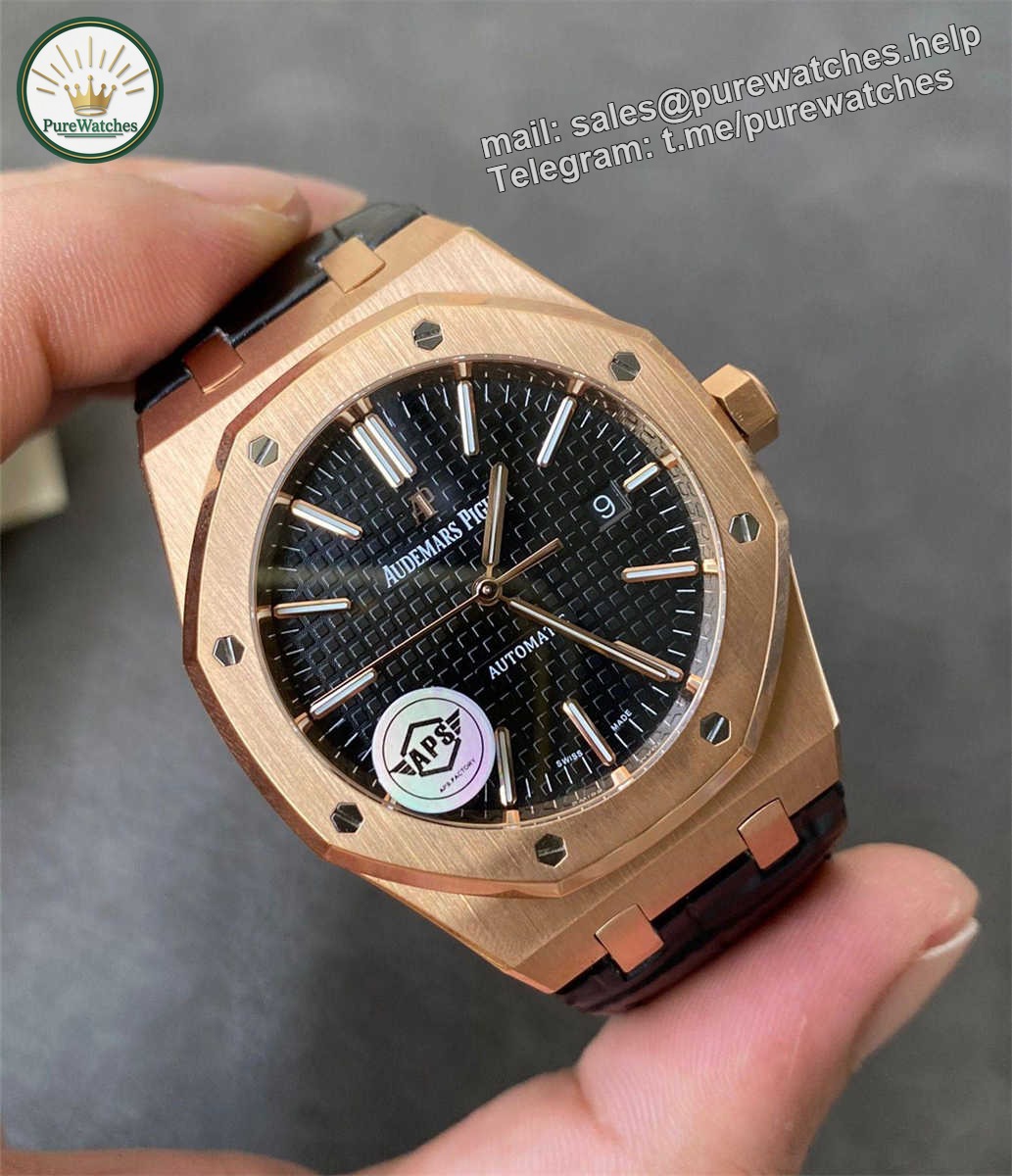 APS Factory Audemars Piguet 15400 Replica – Royal Oak 41mm Rose Gold 15400OR.OO.D002CR.01
