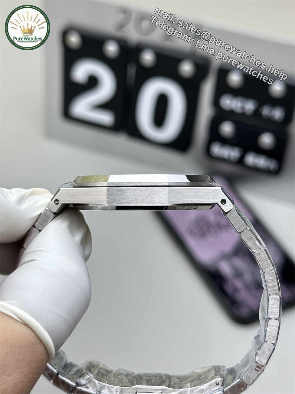 Audemars Piguet 15407 Replica – Royal Oak Double Balance Wheel Openworked 41mm Super Clone - Image 4