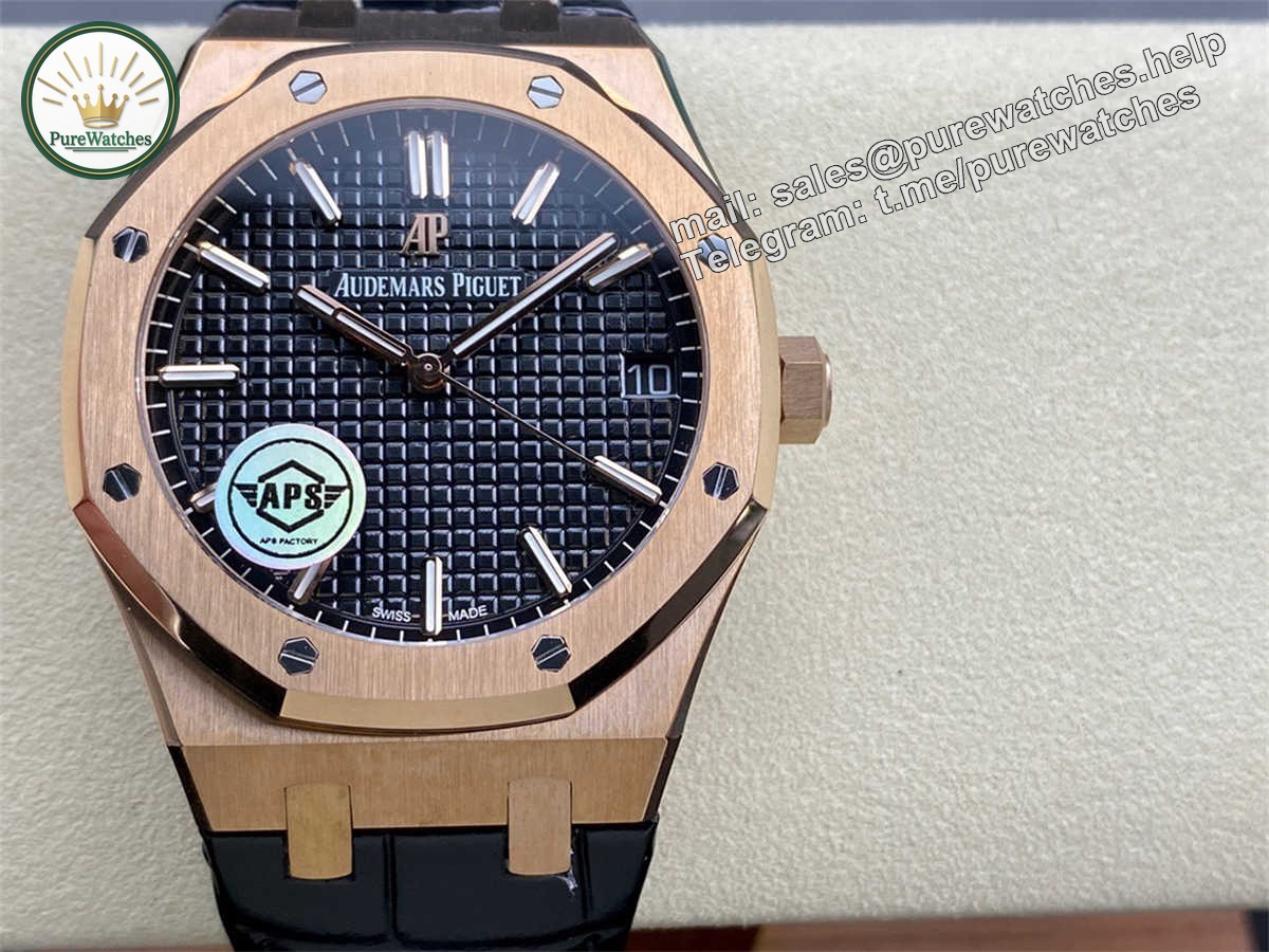 Audemars Piguet 15500 Replica – APS Factory Premium Royal Oak 15500OR Rose Gold Clone