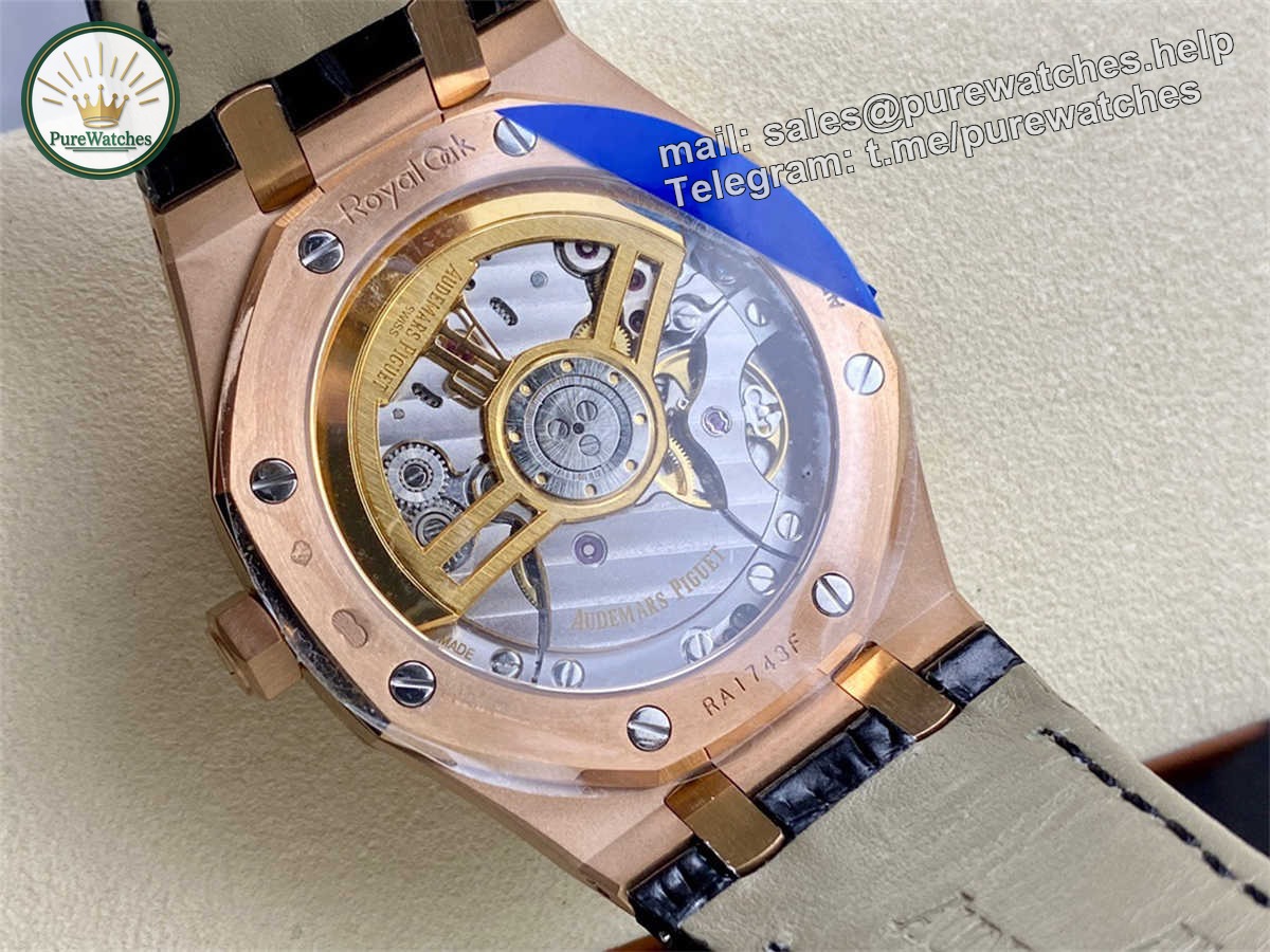 Audemars Piguet 15500 Replica – APS Factory Premium Royal Oak 15500OR Rose Gold Clone - Image 8