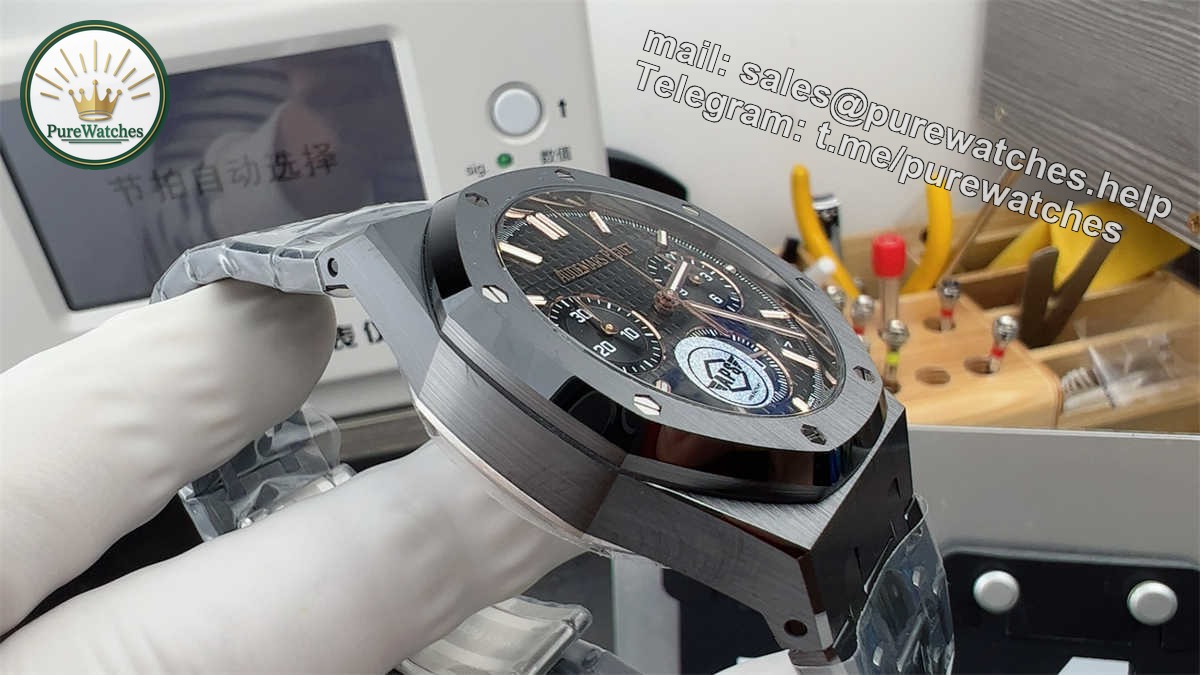 APS Factory Audemars Piguet 26240 Ceramic Replica �C Premium Full Ceramic Chronograph (2025 Edition) - Image 4