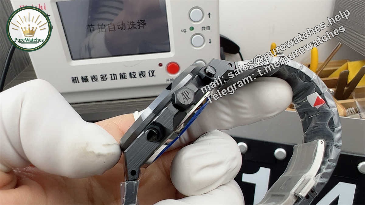 APS Factory Audemars Piguet 26240 Ceramic Replica �C Premium Full Ceramic Chronograph (2025 Edition) - Image 5