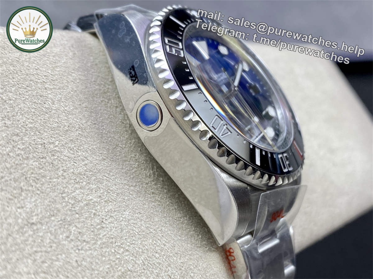 Blue Sea-Dweller Replica – Premium Gradient Blue Dial Diver Watch | 1:1 Super Clone - Image 5