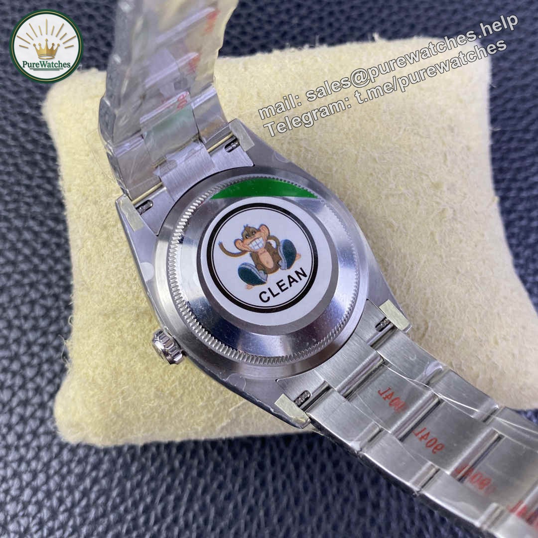 Clean Factory 126000-0014 Oyster Perpetual 36 Green Dial Replica - Image 7