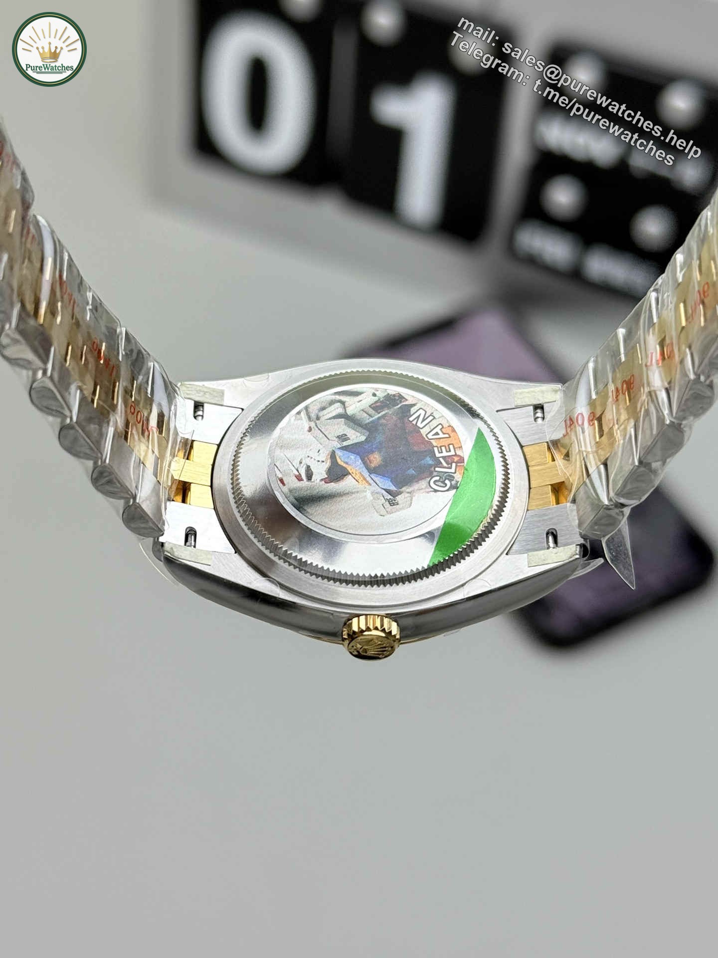 Clean Factory 126233-0017 Two-Tone Datejust 36 Replica