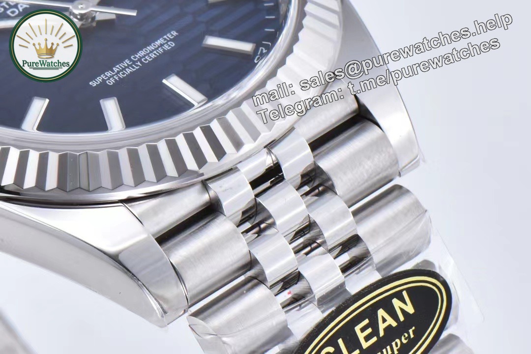 Clean Factory Datejust 126234-0049 – 36mm Blue Dial Super Clone - Image 3