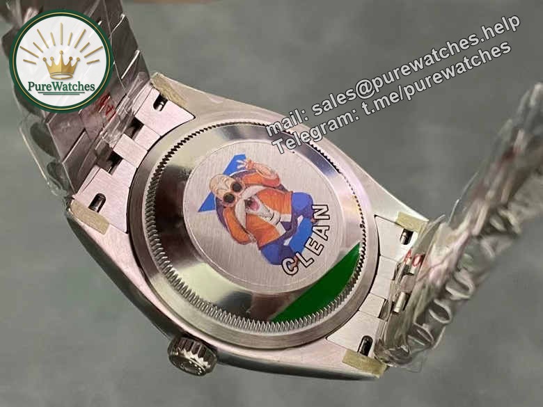 Clean Factory Datejust 36 126234 – 36mm Black Dial Rolex Clone - Image 6