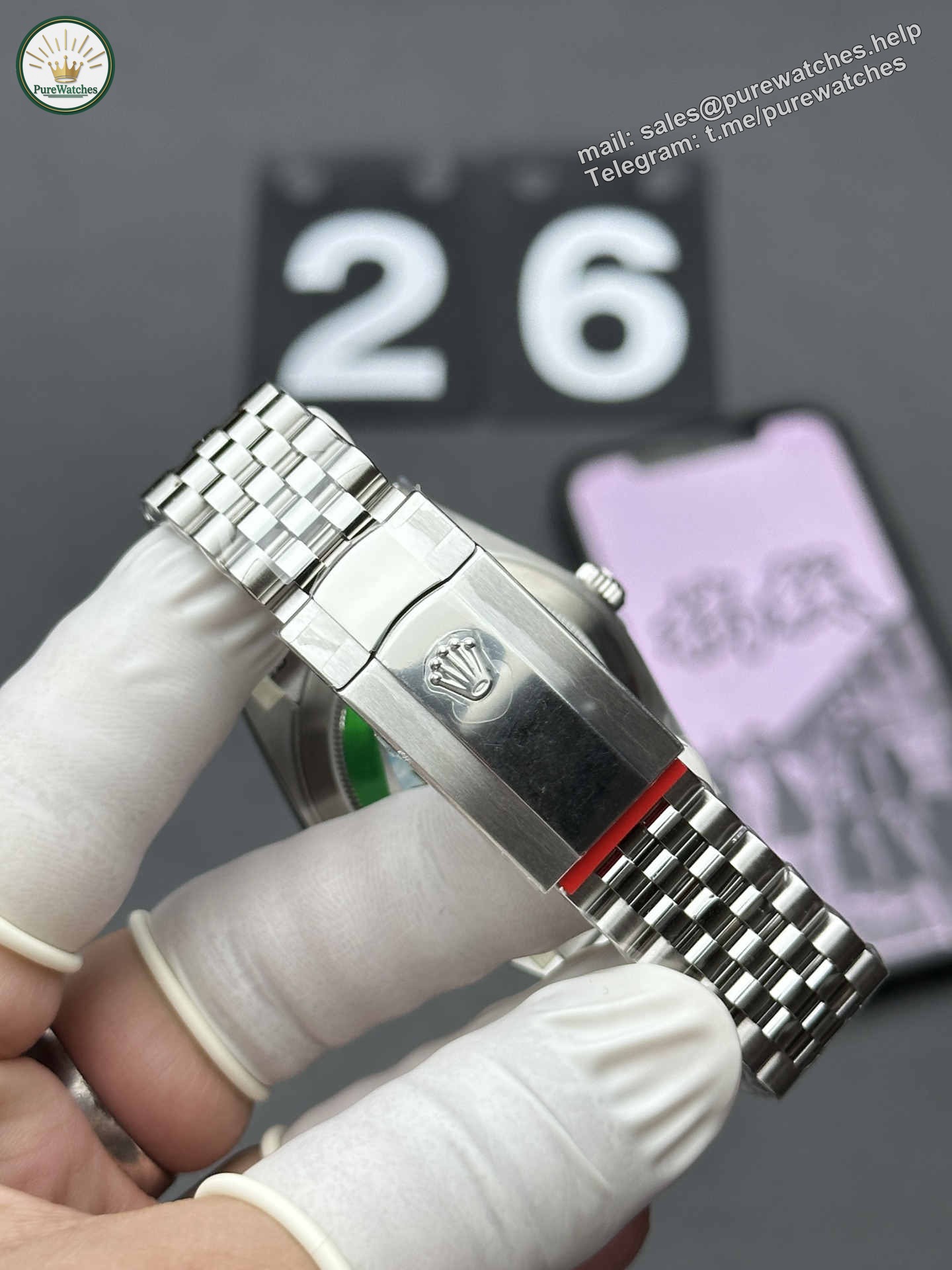 Clean Factory Datejust 41 126334 – Black Dial 41mm Super Clone 3235 - Image 6
