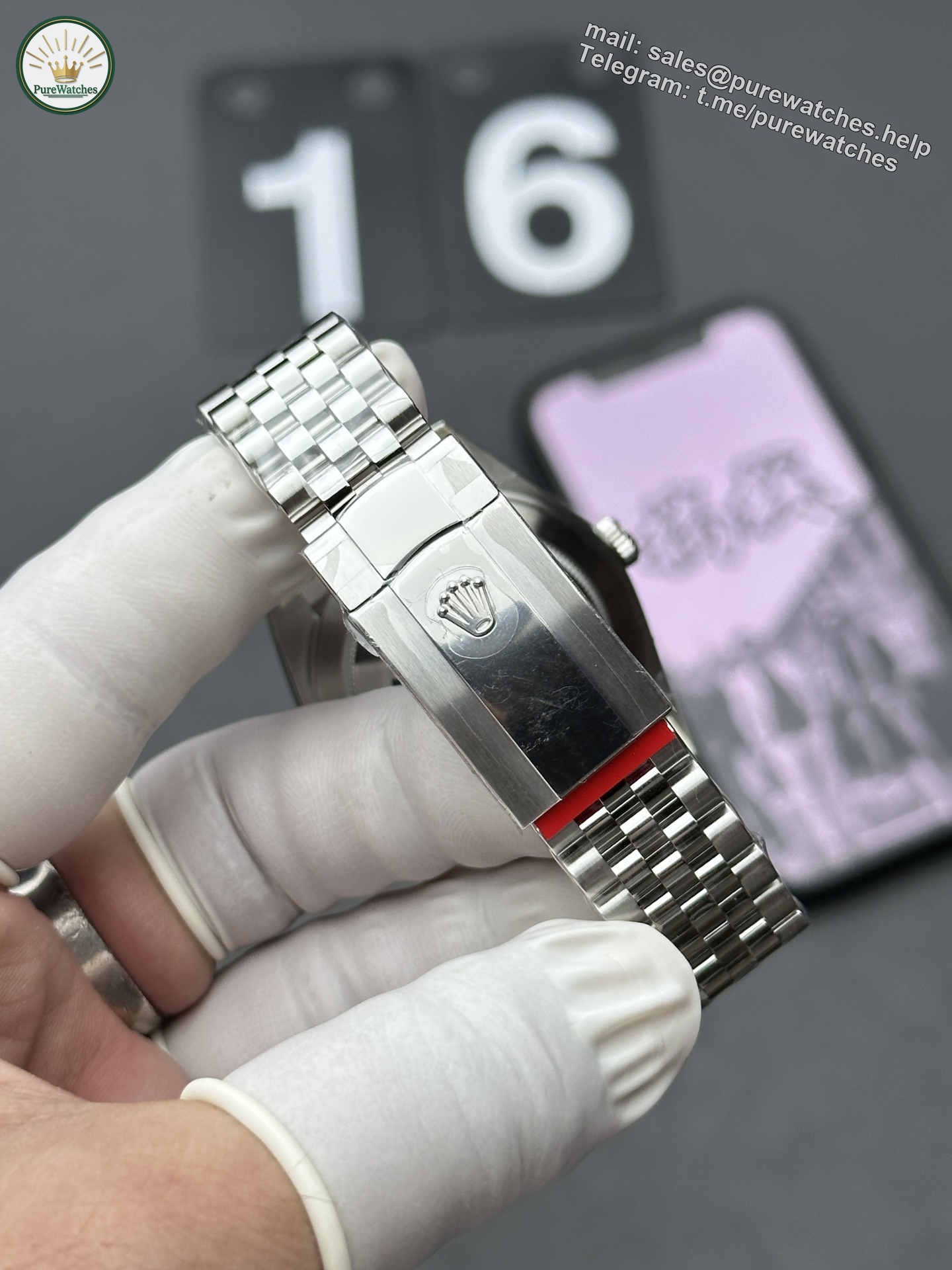 Clean Factory Datejust 41 126334 – 41mm Grey Dial with Super Clone 3235 - Image 6