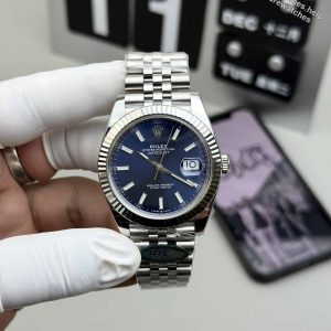 Clean Factory Datejust 41 126334 Blue Dial Super Clone 3235 Two-Tone / Steel