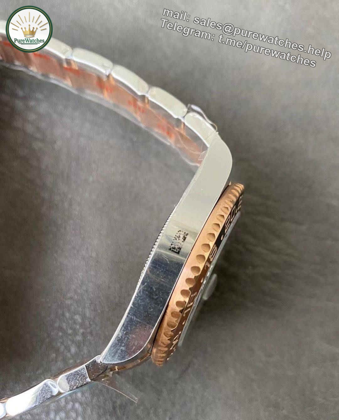 Clean Factory GMT Master II CHNR 3285 ?C Premium CHNR Two-Tone Bezel GMT Replica Watch - Image 6