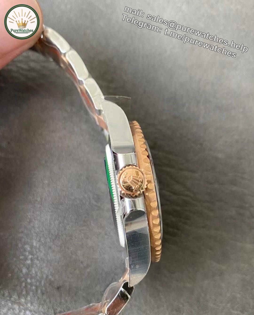 Clean Factory GMT Master II CHNR 3285 ?C Premium CHNR Two-Tone Bezel GMT Replica Watch - Image 5