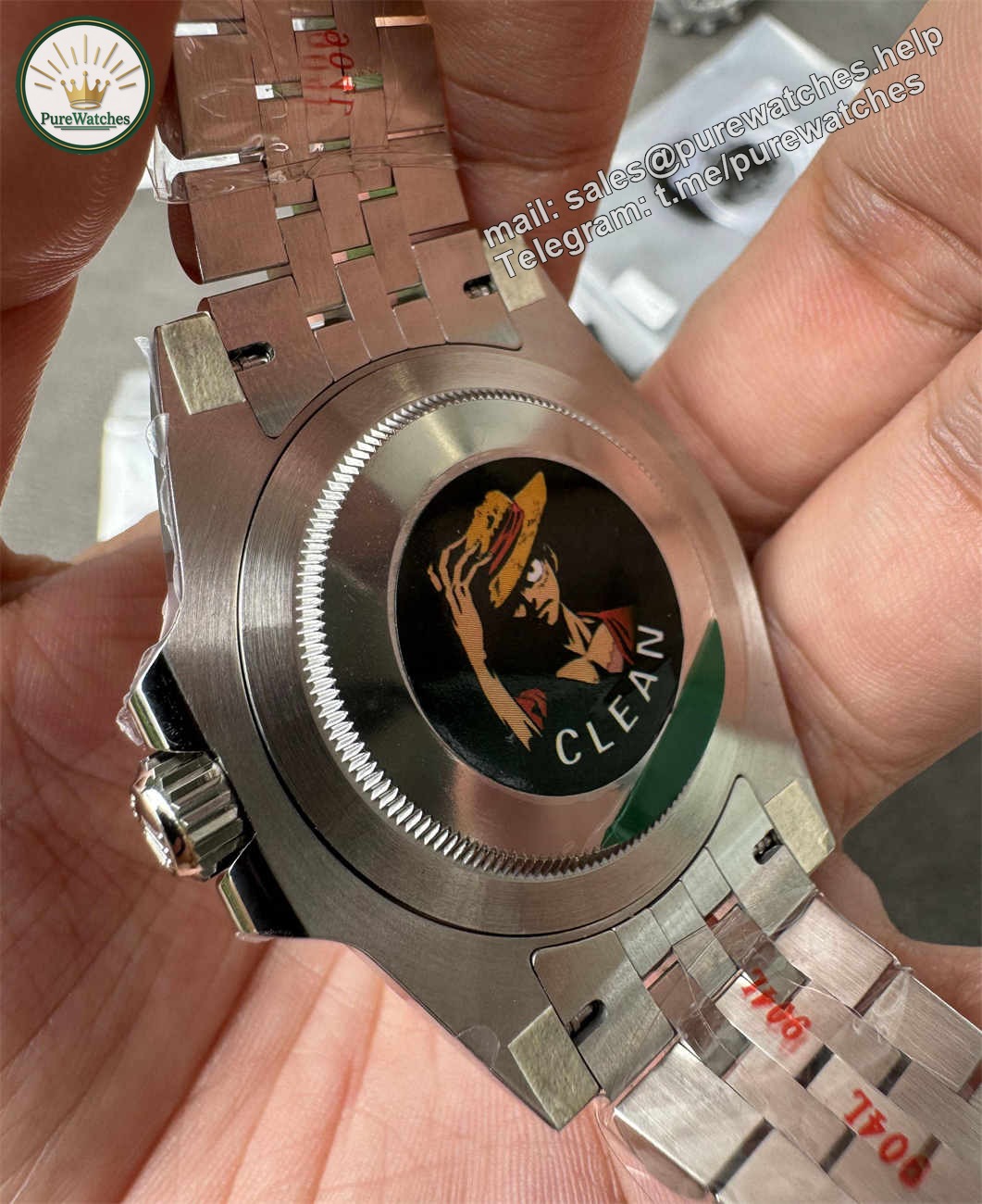 Clean Factory GMT?Master II Meteorite Dial Replica ?C V3 Pepsi Bezel 40mm - Image 7