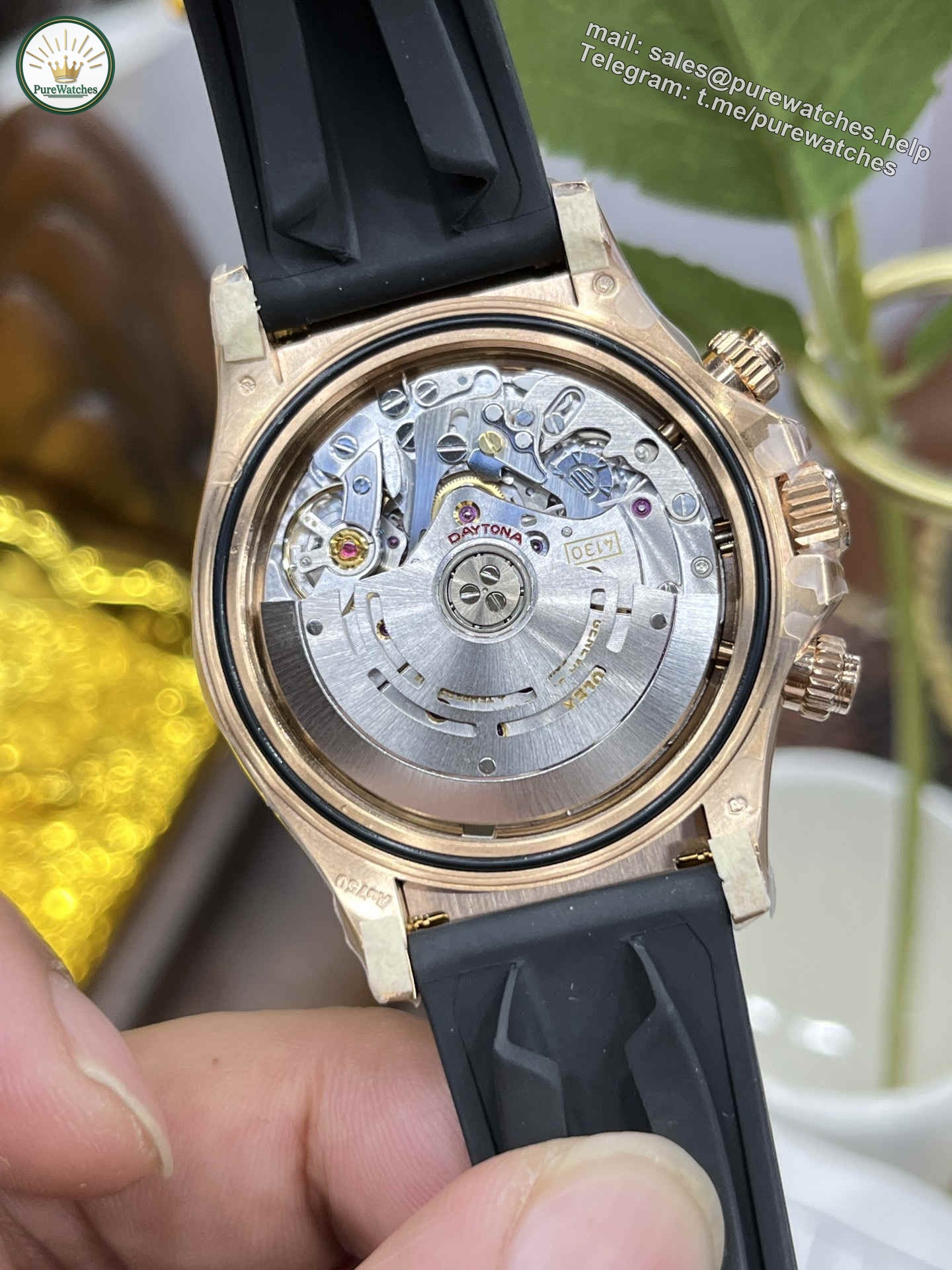 Clean Factory Rolex Daytona 116515LN�C Everose Gold Chronograph Replica - Image 4