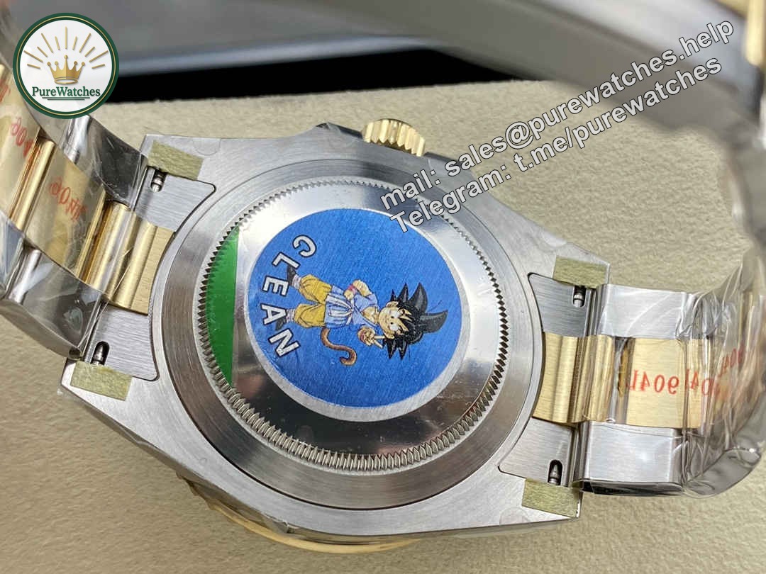 Clean Factory Rolex Submariner 126613LB – 41mm Two-Tone Blue Submariner Replica with 3235 Movement - Image 6
