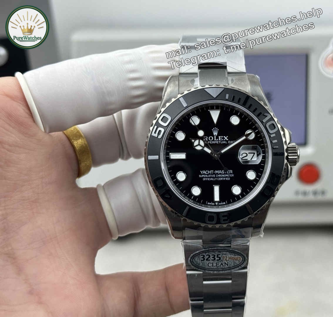 Clean Factory Yacht-Master 226627 – Grade 5 Titanium 42mm Replica with 3235 Movement