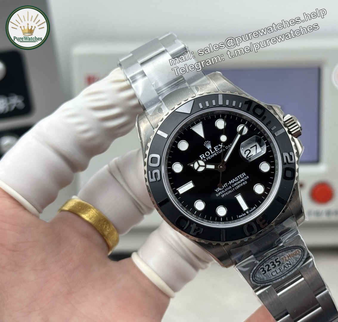 Clean Factory Yacht-Master 226627 – Grade 5 Titanium 42mm Replica with 3235 Movement - Image 4