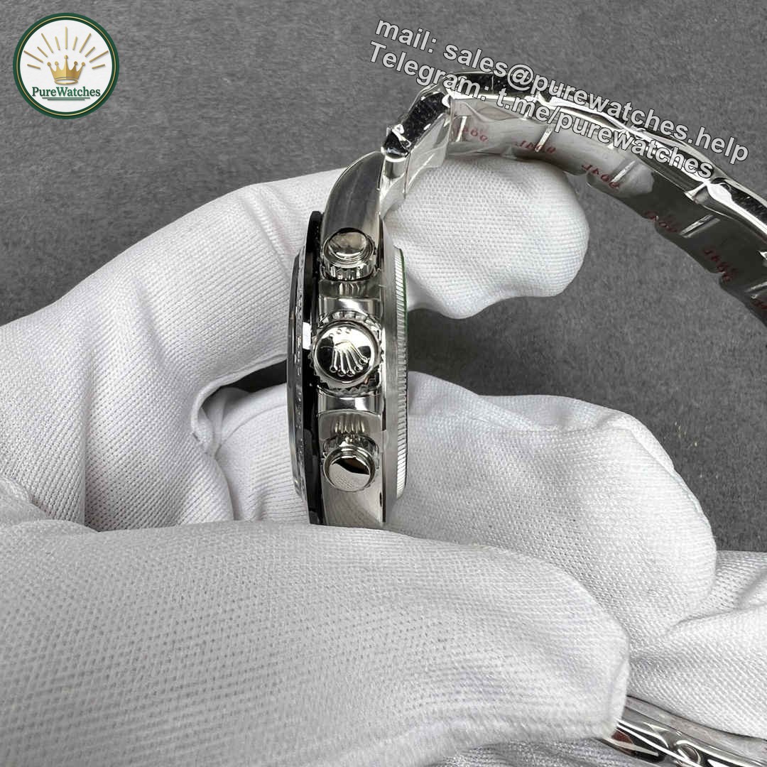 Clean Rolex Daytona 116500 4130 Panda Dial Replica ?C 40mm 904L Steel | Super Clone Chronograph - Image 5