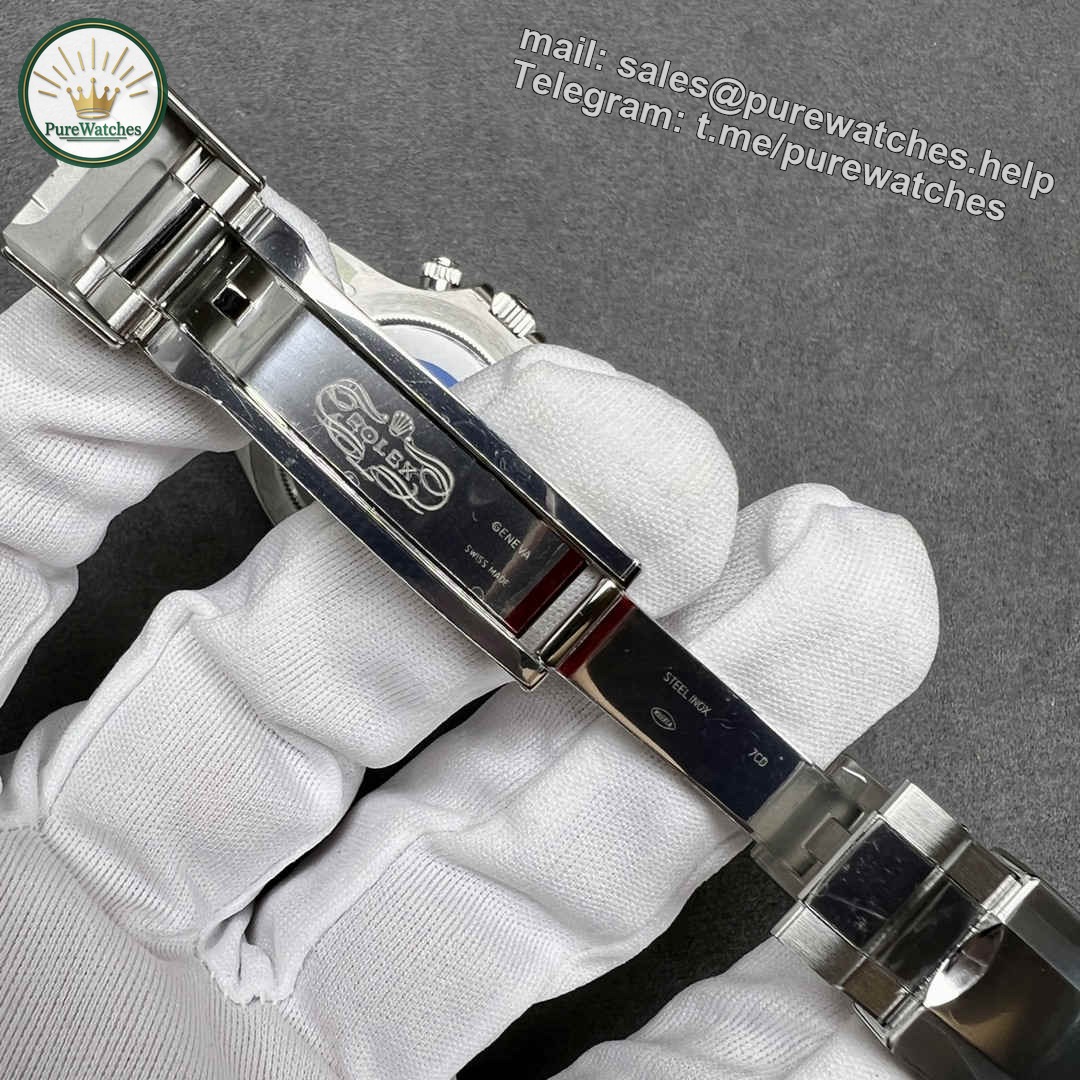 Clean Rolex Daytona 116500 4130 Panda Dial Replica �C 40mm 904L Steel | Super Clone Chronograph - Image 9