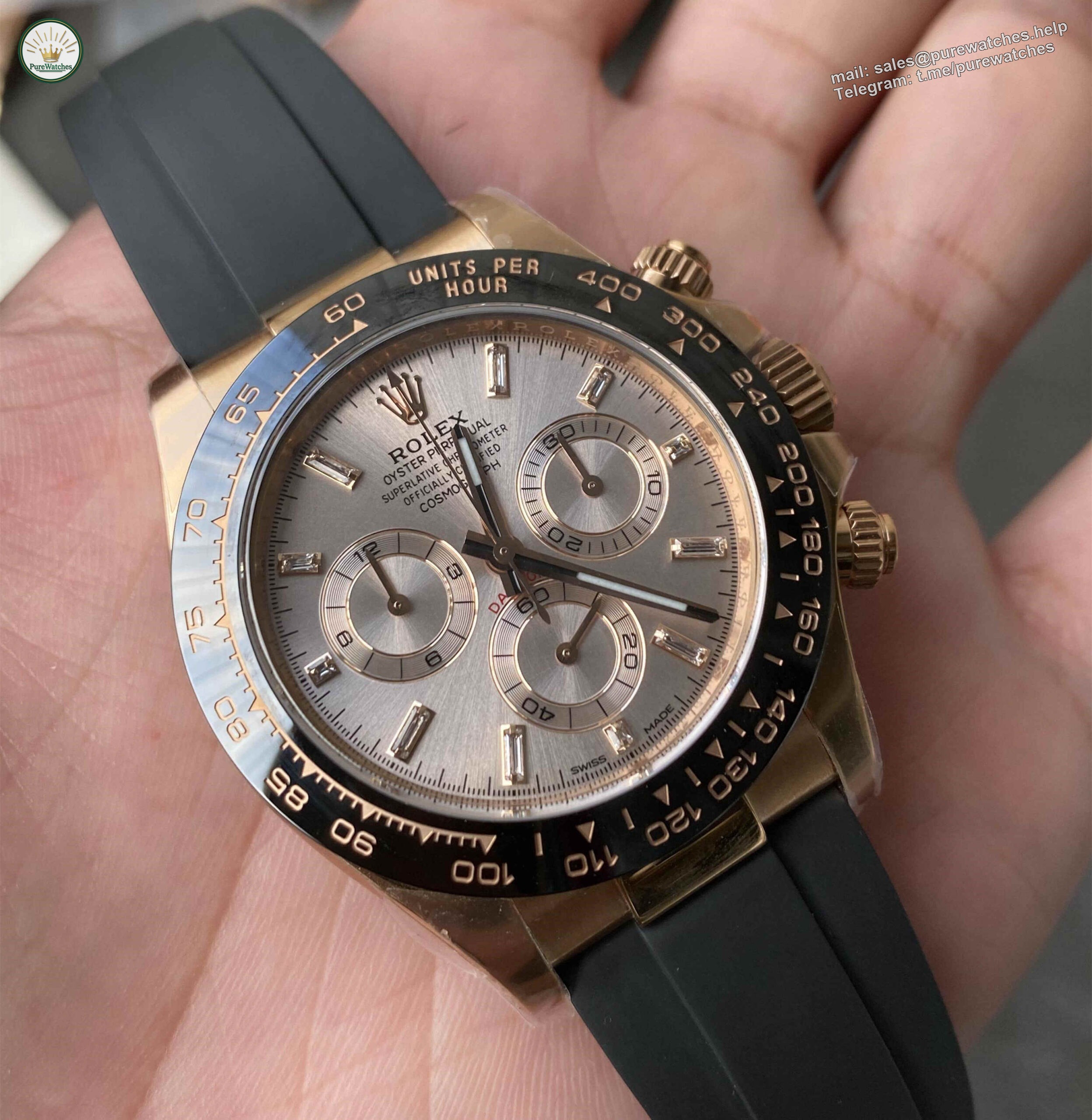 Clean Rolex Daytona 126515LN Replica ?C Premium Everose Gold Chronograph - Image 5