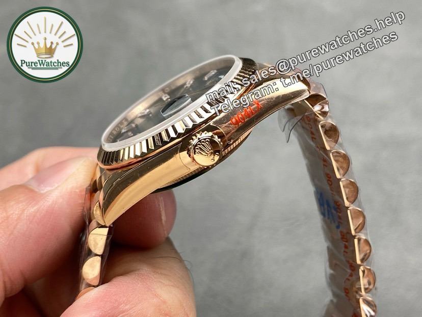 QF Factory Day Date 36 Rolex Replica – 36 mm Full-Weight Dress Watch - Image 5