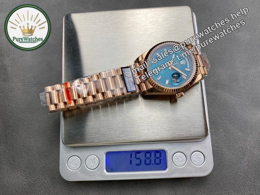 QF Factory Day Date 36 Rolex Replica – 36 mm Full-Weight Dress Watch - Image 8