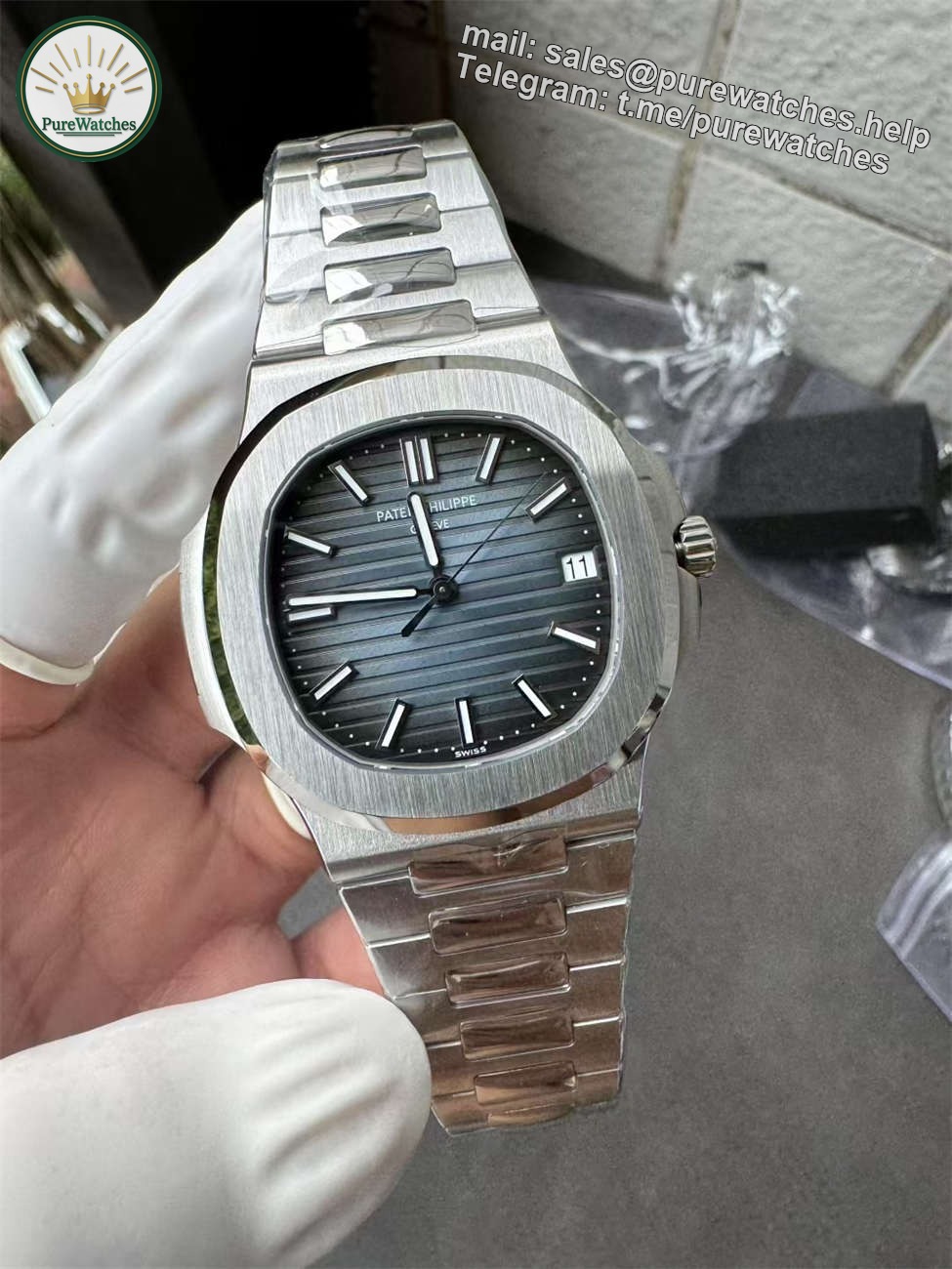 DDF 5711 Replica – 2025 Premium Nautilus 5711A with Accurate 120g Weight & CNC Case - Image 3
