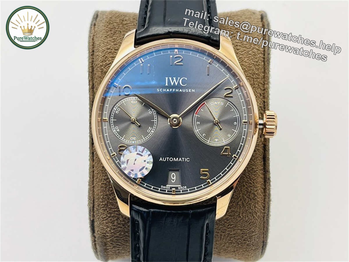 IWC IW500702 Replica – Portugieser 7-Day Automatic Rose Gold Watch | ZF Updated Edition