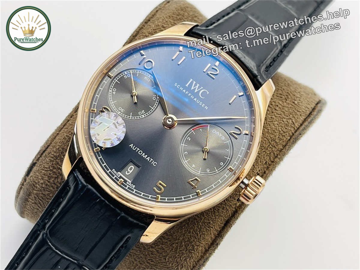 IWC IW500702 Replica – Portugieser 7-Day Automatic Rose Gold Watch | ZF Updated Edition - Image 3