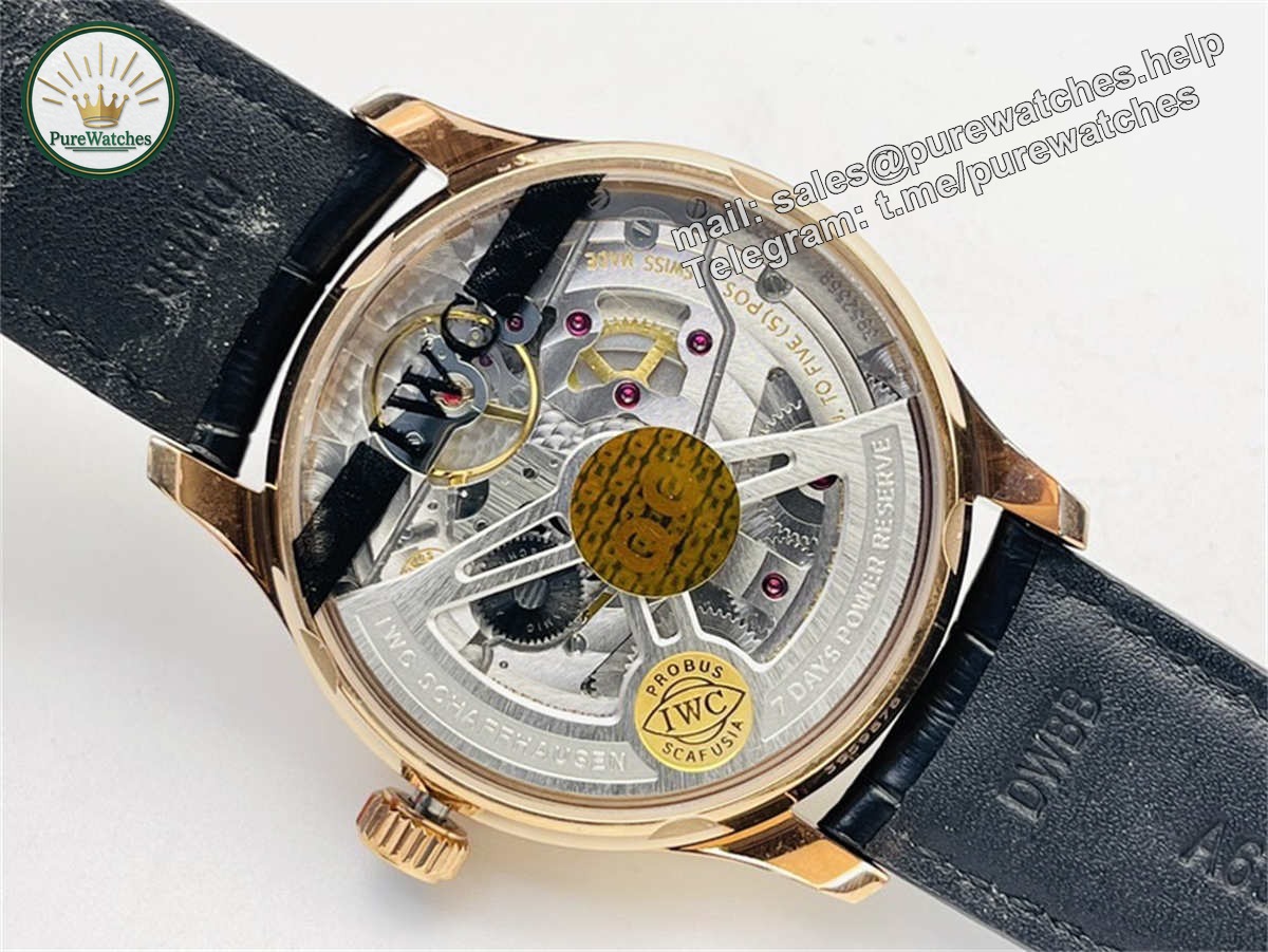 IWC IW500702 Replica – Portugieser 7-Day Automatic Rose Gold Watch | ZF Updated Edition - Image 7