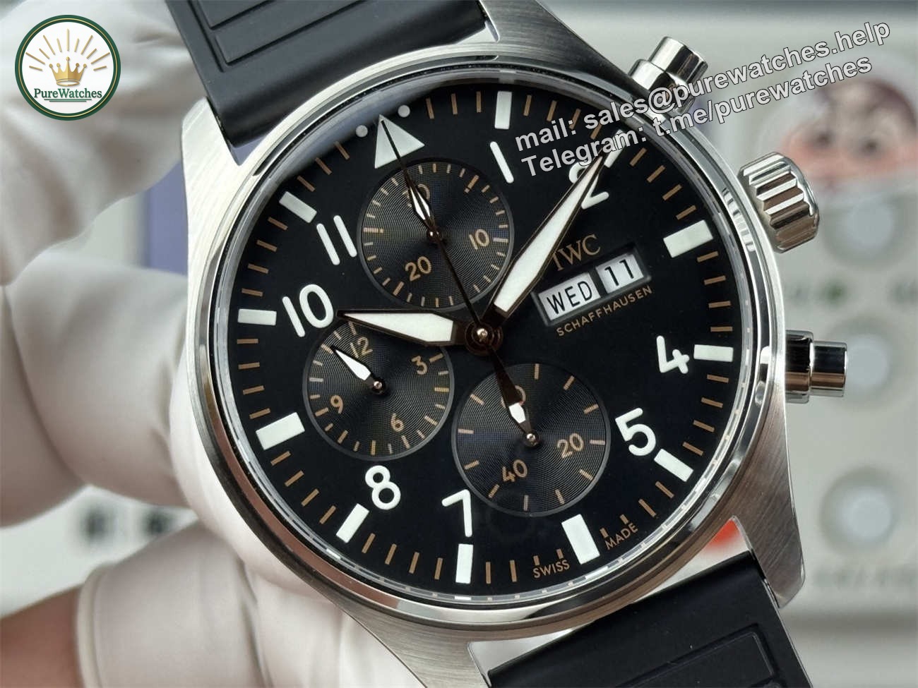 IWC Pilot IW378009 Replica – F1® APXGP Chronograph Limited Edition - Image 5