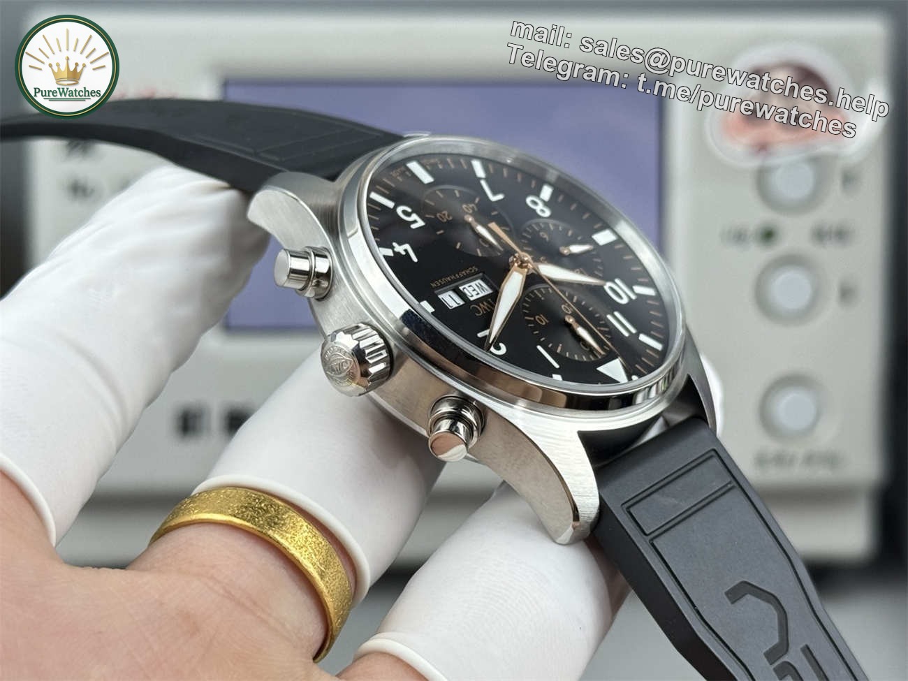 IWC Pilot IW378009 Replica – F1® APXGP Chronograph Limited Edition - Image 7