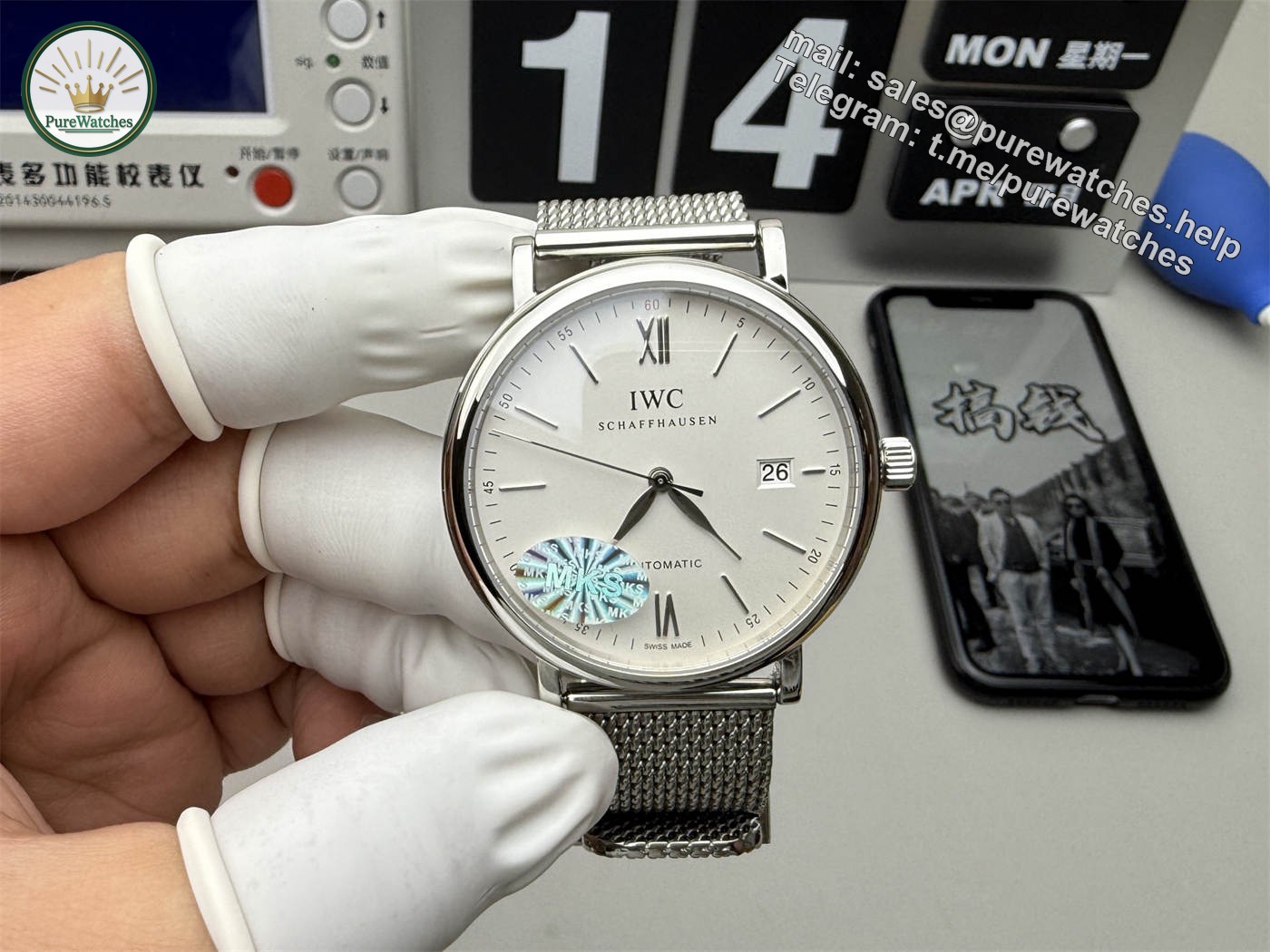 IWC Portofino IW356505 Replica – Stainless Steel Automatic 40mm