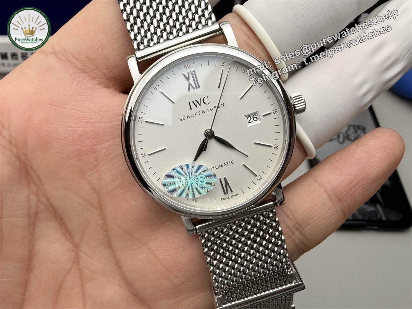 IWC Portofino IW356505 Replica – Stainless Steel Automatic 40mm - Image 3