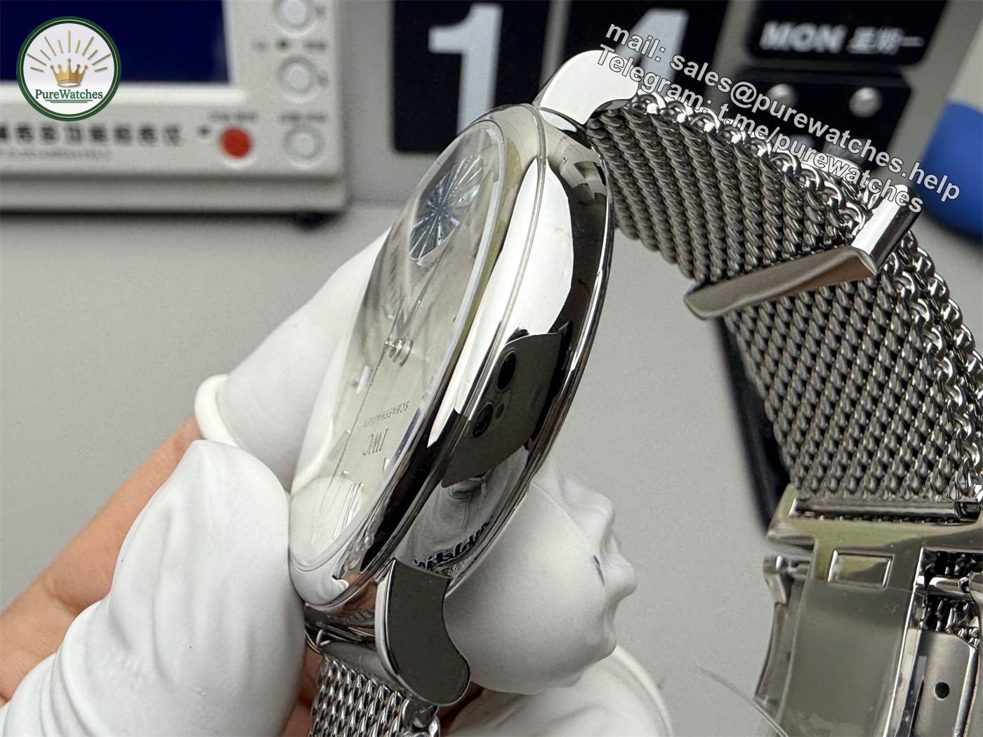IWC Portofino IW356505 Replica – Stainless Steel Automatic 40mm - Image 8