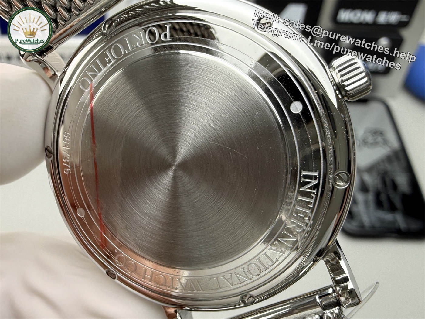 IWC Portofino IW356505 Replica – Stainless Steel Automatic 40mm - Image 7