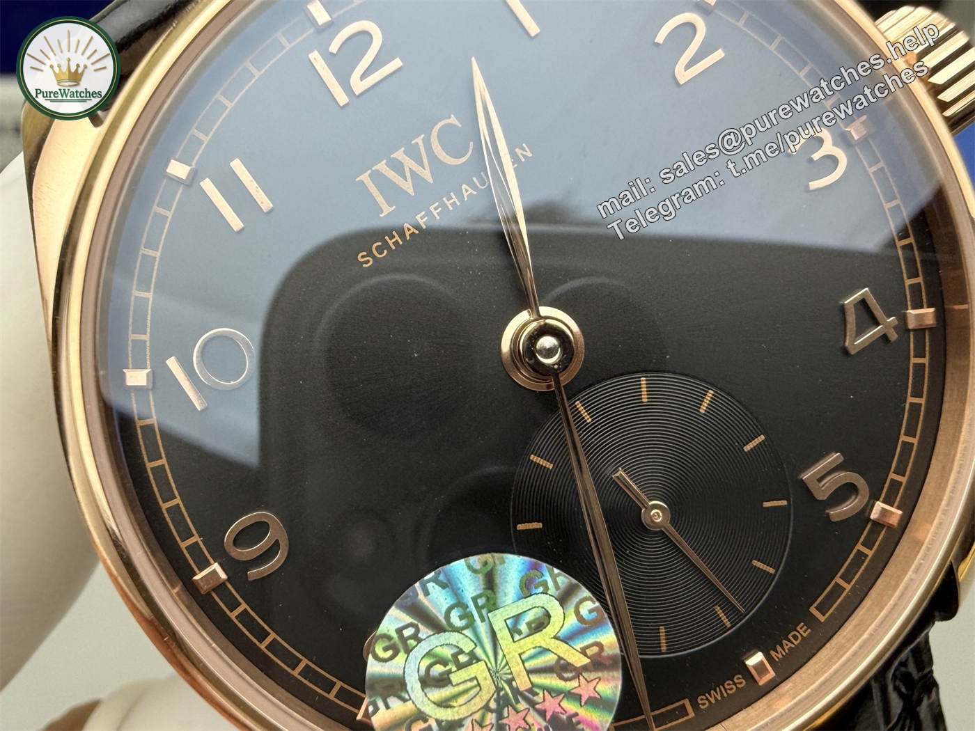 IWC Portugieser IW358401 Replica – 18K Rose Gold Automatic Watch - Image 3