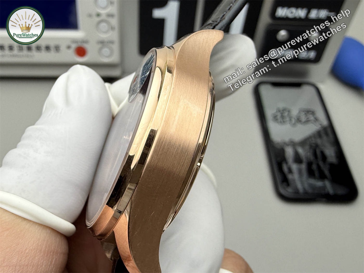 IWC Portugieser IW358401 Replica – 18K Rose Gold Automatic Watch - Image 6