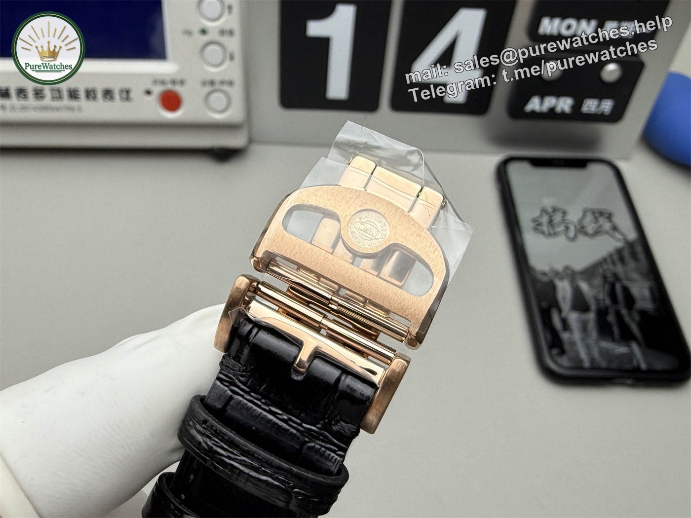 IWC Portugieser IW358401 Replica – 18K Rose Gold Automatic Watch - Image 8
