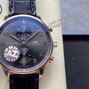 IWC Portugieser Rose Gold Replica – AZ Factory 40.9mm Portuguese Chronograph Luxury Watch