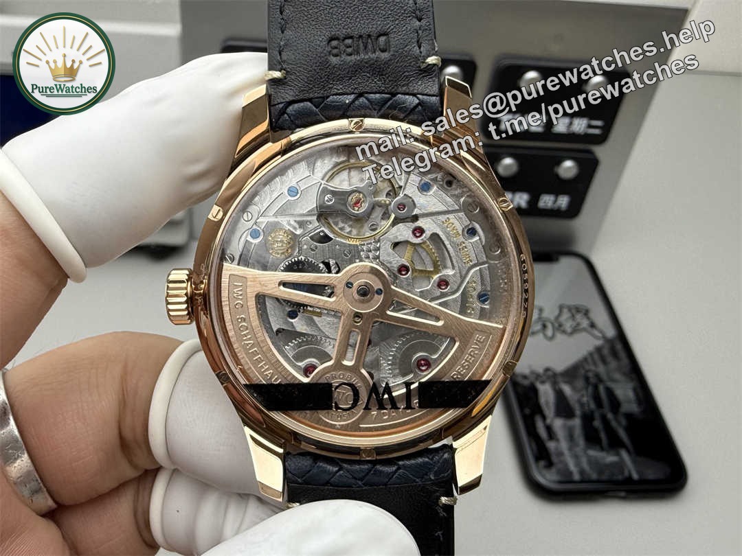 Premium IWC Portuguese Perpetual Calendar Replica – 44mm Luxury Automatic Watch by APS Factory - Image 8