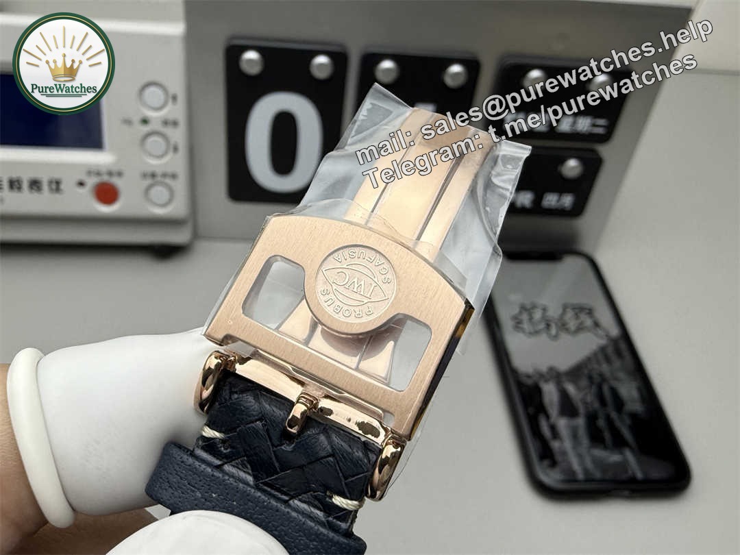 Premium IWC Portuguese Perpetual Calendar Replica – 44mm Luxury Automatic Watch by APS Factory - Image 2
