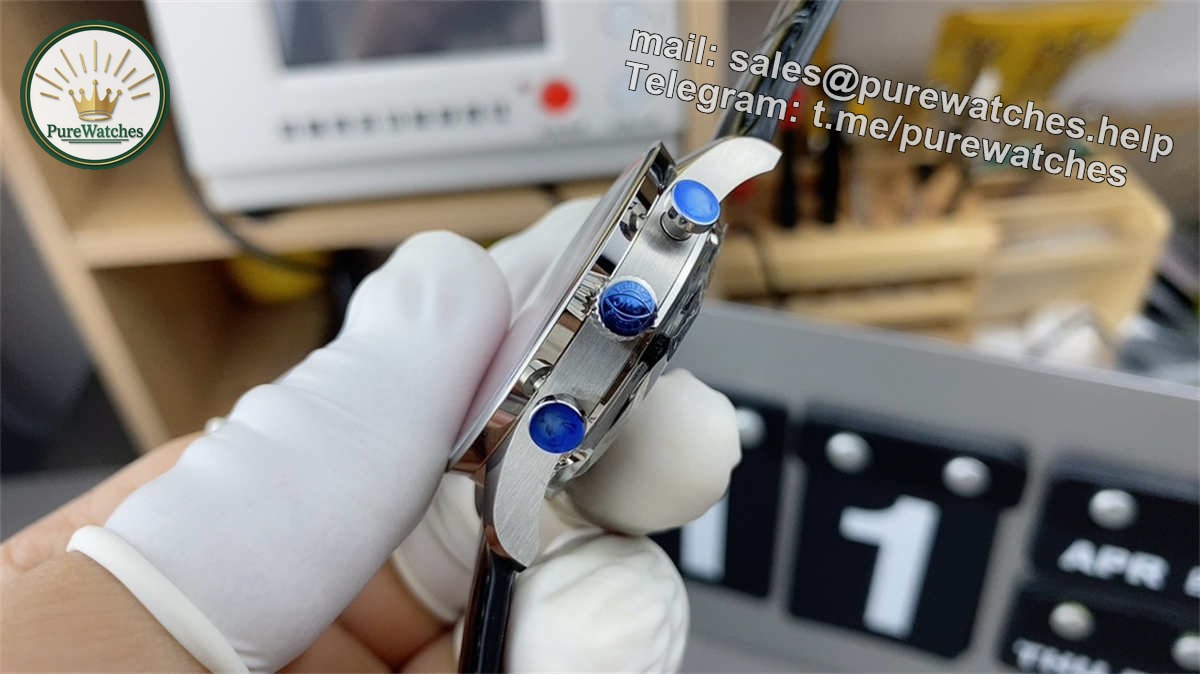 ZF Factory IWC Red Dial Chronograph Replica – Portugieser Automatic 41mm Men’s Watch - Image 5
