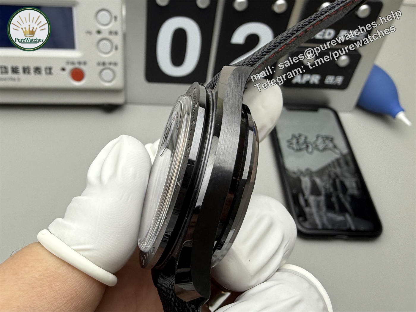 Omega Speedmaster 310.92.44.51.01.003 Replica – N1 Dark Side of the Moon 44.25mm Ceramic Chronograph - Image 7