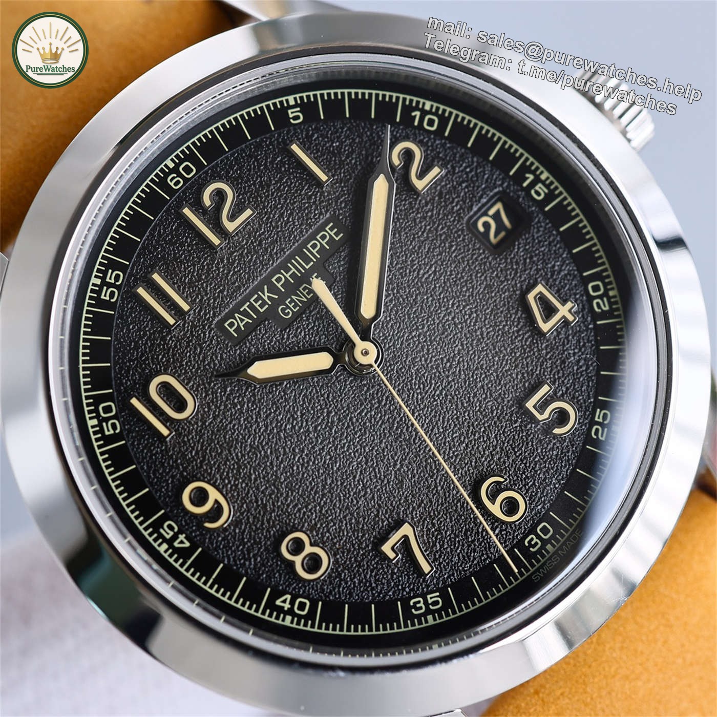Patek Philippe 5226G Replica | GR Factory Super Clone with 2 Straps - Image 4