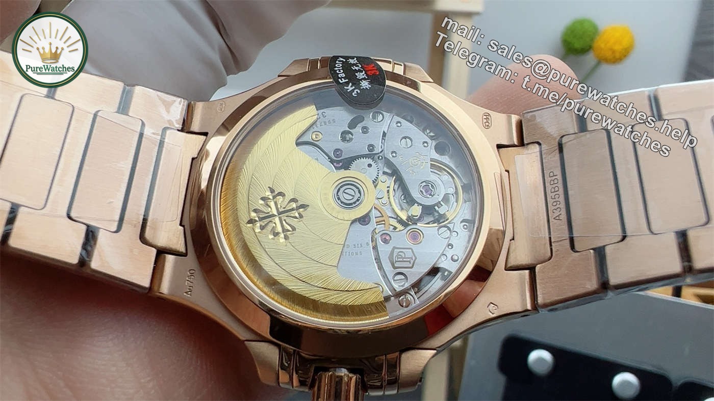 Patek Philippe 7118/1200R Replica | 3K Factory Rose Gold & Diamond Super Clone - Image 7