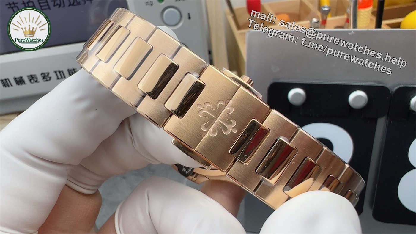 Patek Philippe 7118/1200R Replica | 3K Factory Rose Gold & Diamond Super Clone - Image 8